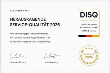Herausragende Service-Qualität 2026